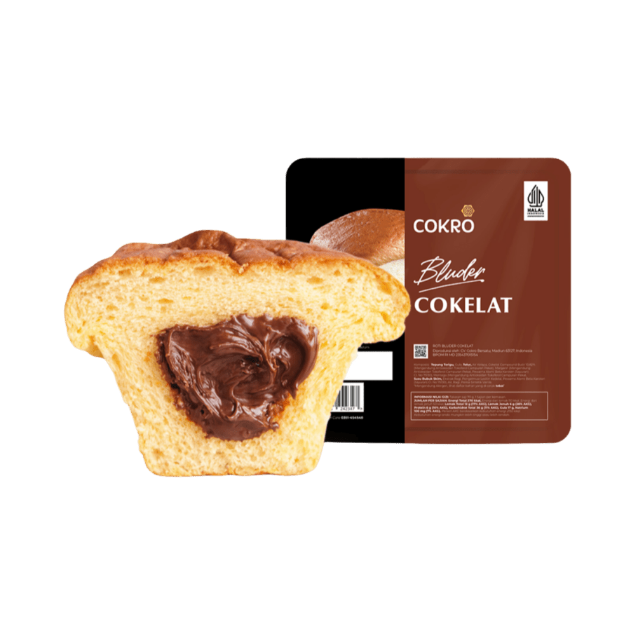 Bluder Cokro Bluder Coklat Single 70gram