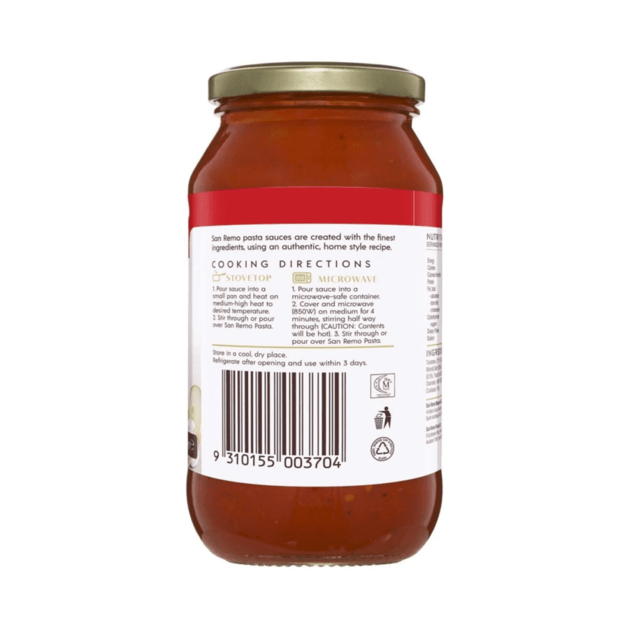 San Remo Homestyle Pasta Sauce Napolitana