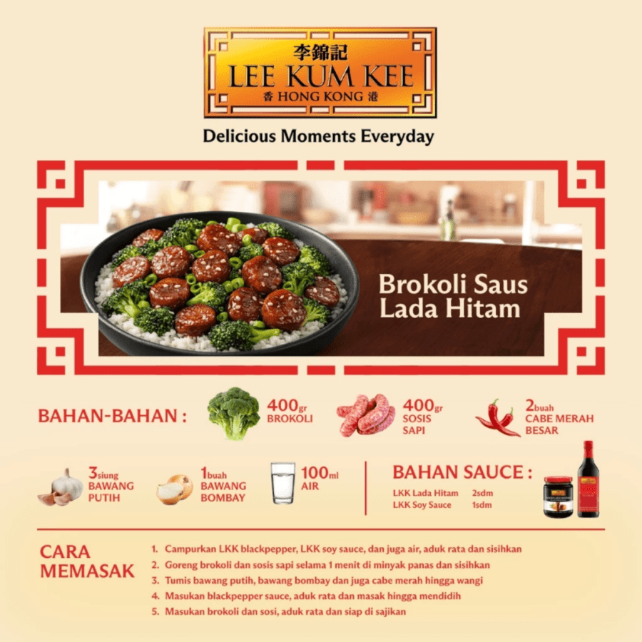 Lee Kum Kee Saus Lada Hitam