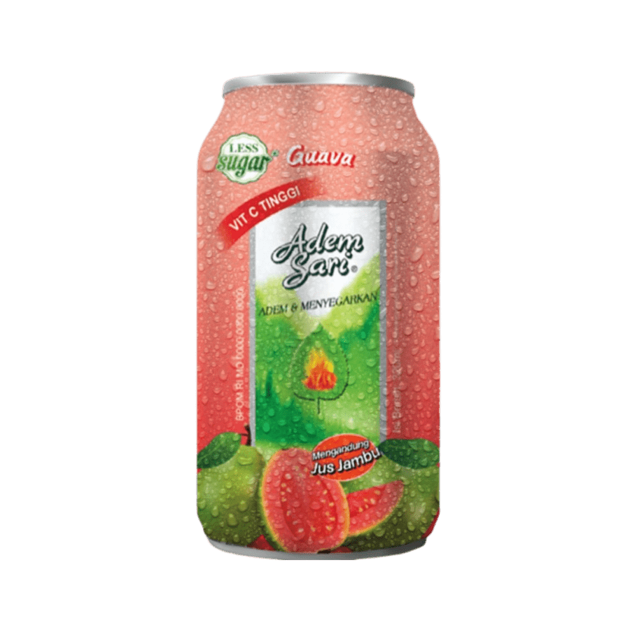 Adem Sari Guava Less Sugar RTD Can