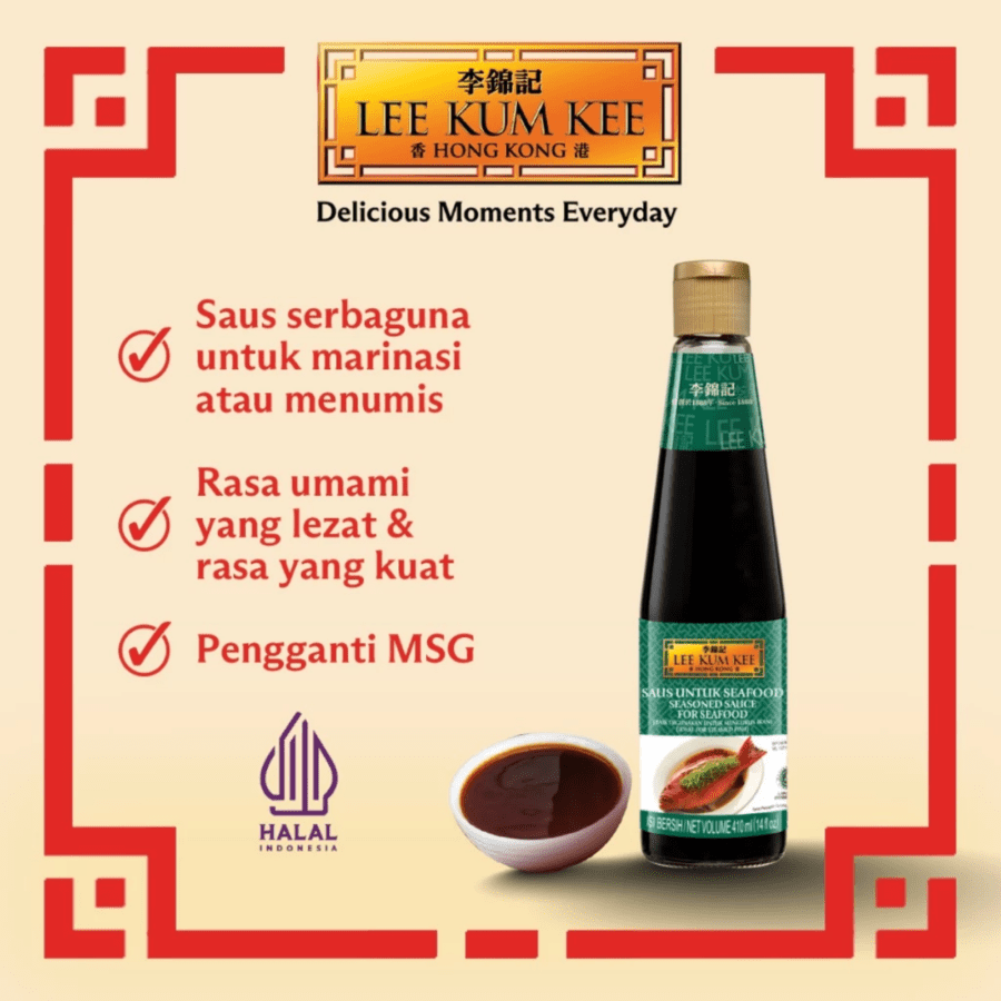Lee Kum Kee Saus Kecap Asin Untuk Seafood