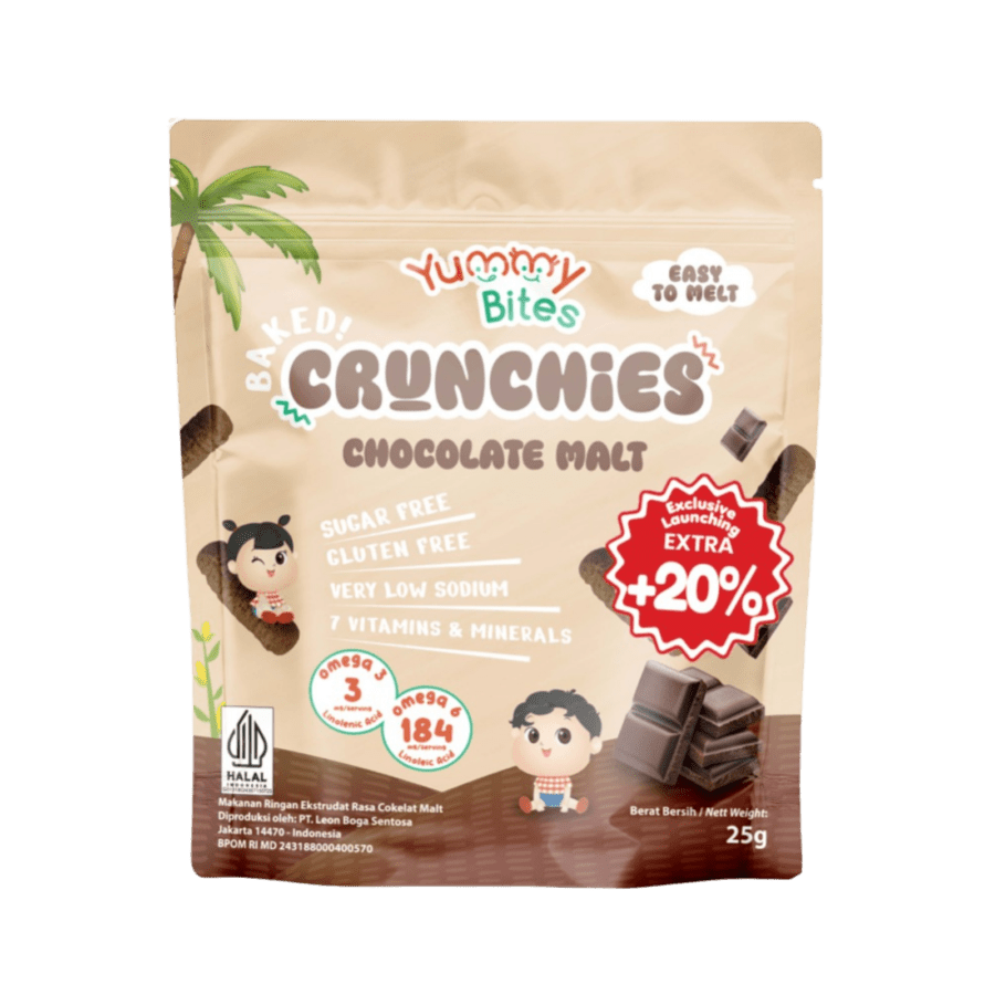 Yummy Bites Crunchies Chocolate Malt