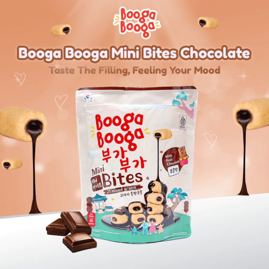 Booga Booga Mini Bites Chocolate