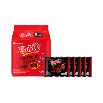 Samyang Hot Chicken Ramen Buldak Original Mie Instan Multipack 5 pcs x 140gr