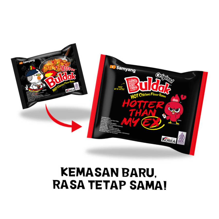 Samyang Hot Chicken Ramen Buldak Original Mie Instan
