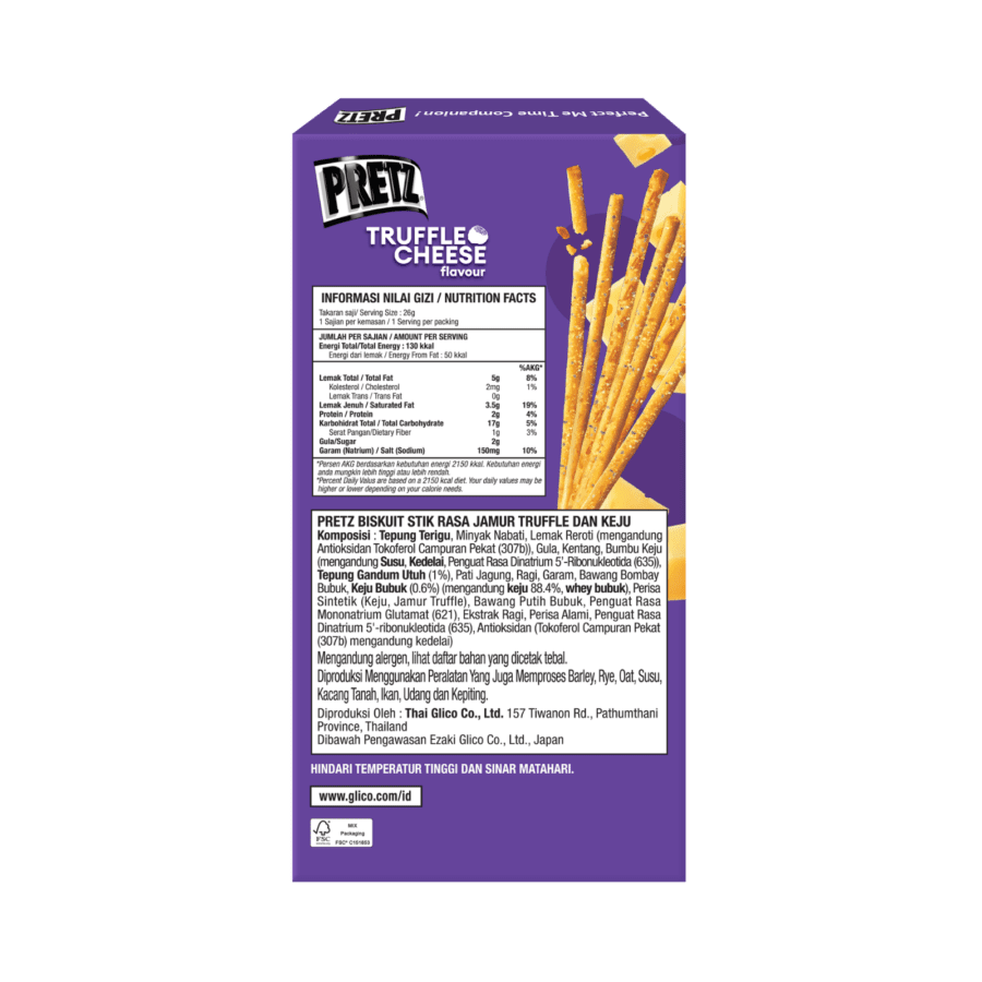 Pretz Truffle Cheese 26gram