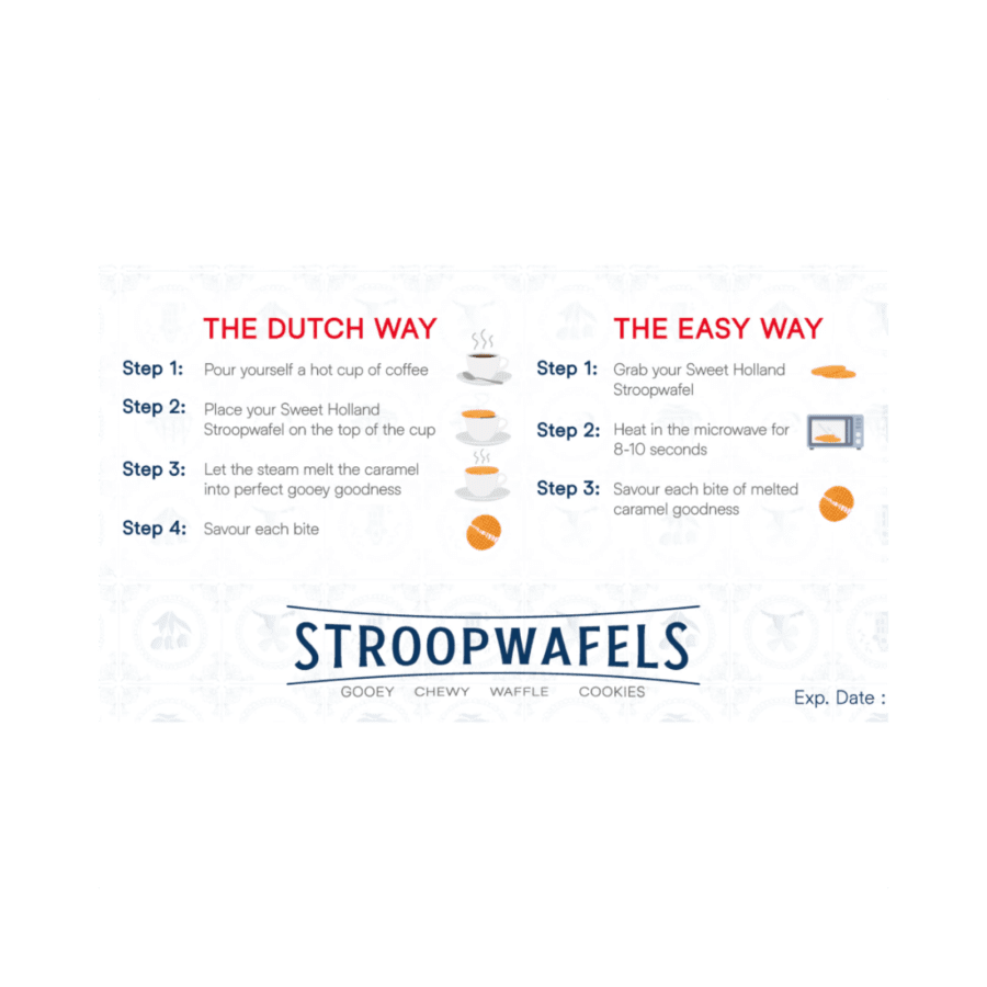 Sweet Holland Stroopwafel Cinnamon Caramel 160gram