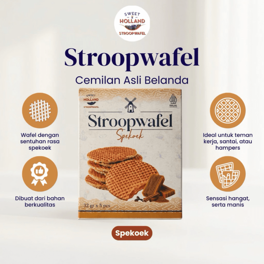 Sweet Holland Stroopwafel Spekoek 160gram