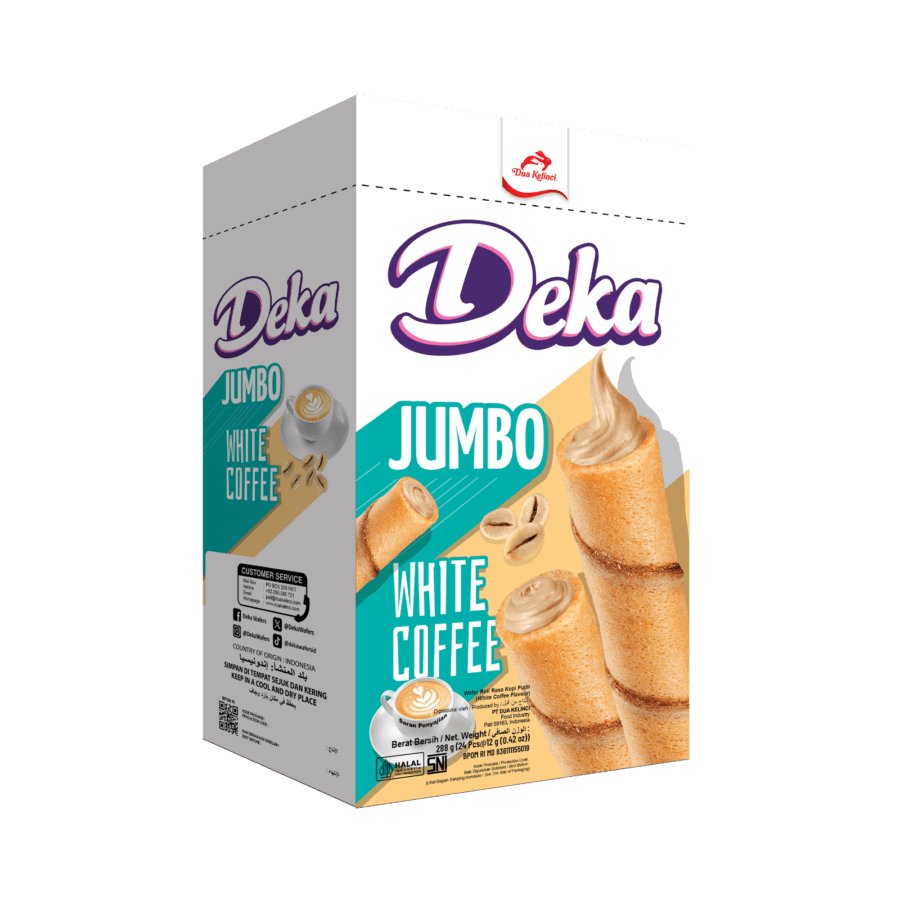 Deka Wafer Jumbo White Coffee