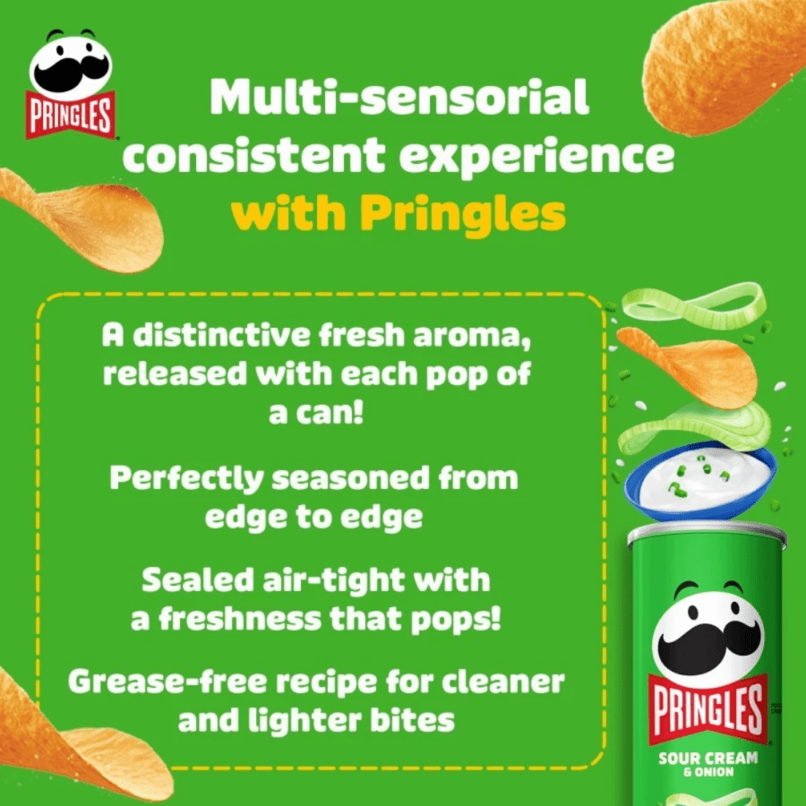 Pringles Sour Cream Onion Big Stack 134gram