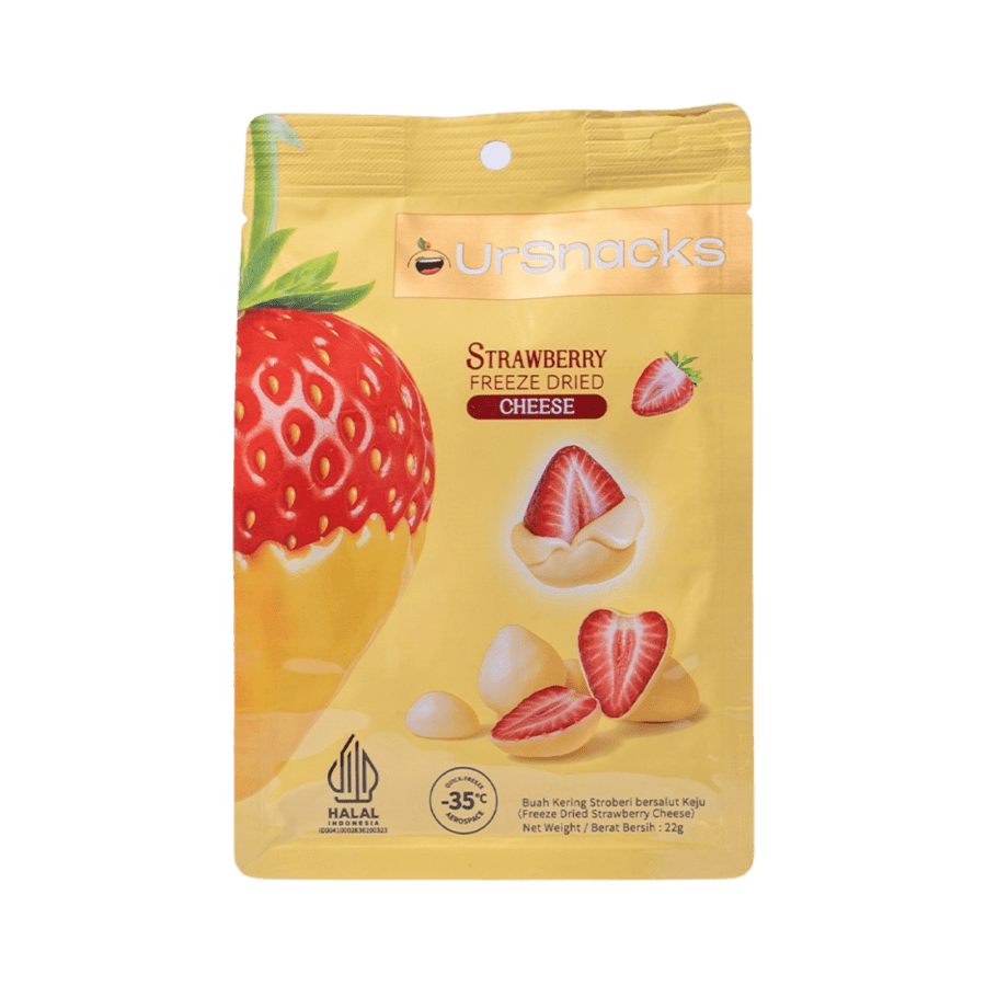 Ursnacks Freeze Dried Strawberry Cheese
