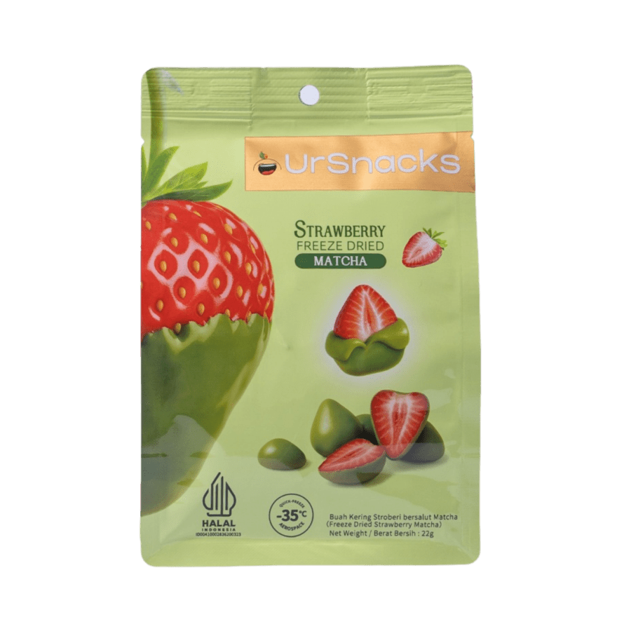 Ursnacks Freeze Dried Strawberry Matcha