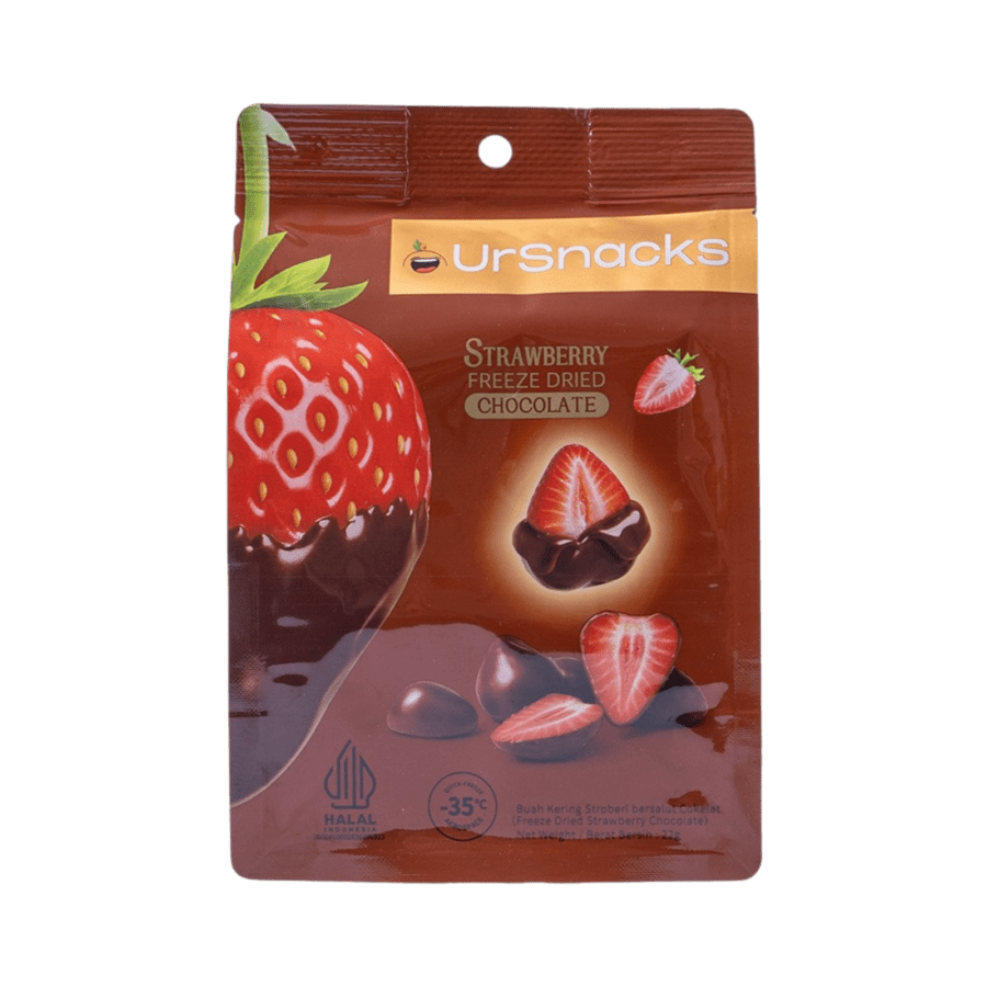 Ursnacks Freeze Dried Strawberry Chocolate
