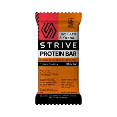 Strive Protein Bar Selai Kacang Cokelat Chip