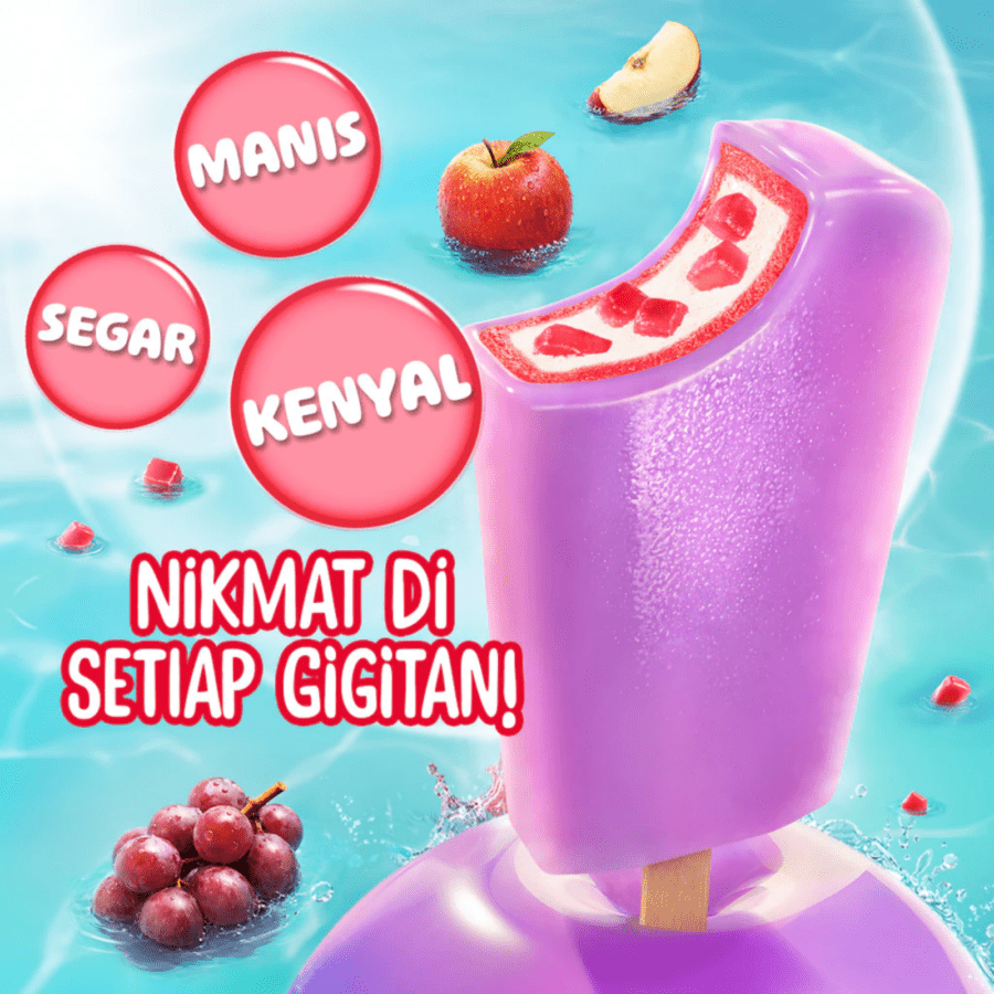 Wall's Solero Jelly Grape Ice Cream 62ml