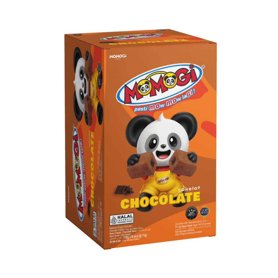 Momogi Stick Cokelat Box 10 pcs
