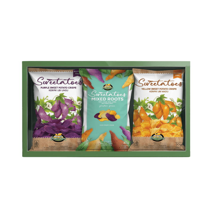 Bionic Farm Sweetatoes Sweet Potato Party Pack isi 3pcs
