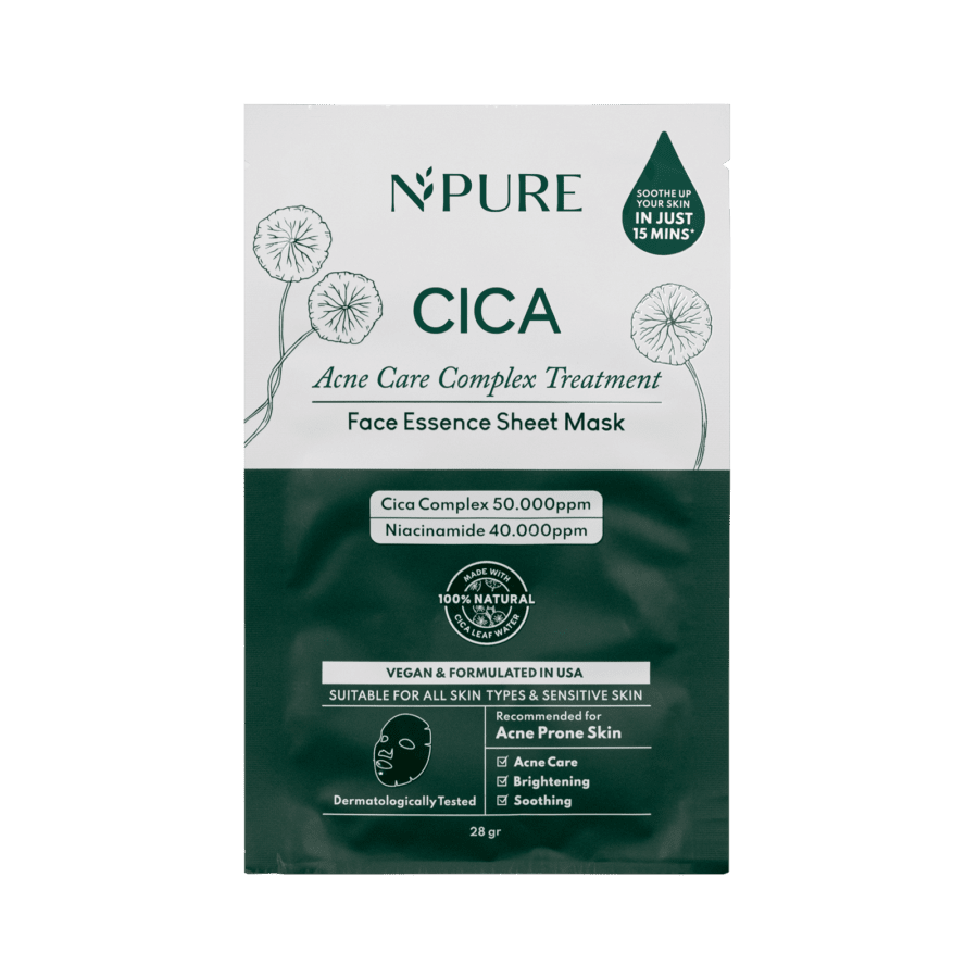 NPURE CICA Acne Care Complex Treatment Sheet Mask