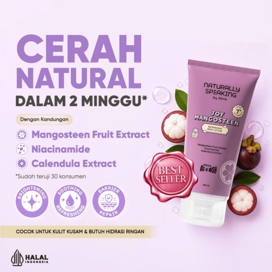 Naturally Speaking Joy Mangosteen Body Lotion