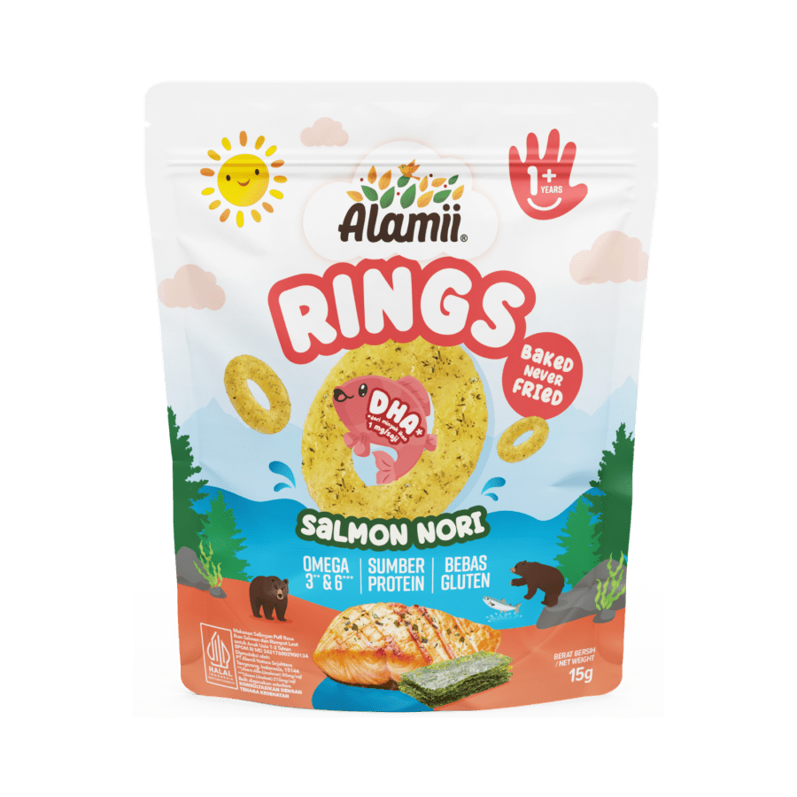 Alamii Rings Salmon Nori Snack Anak 15gram