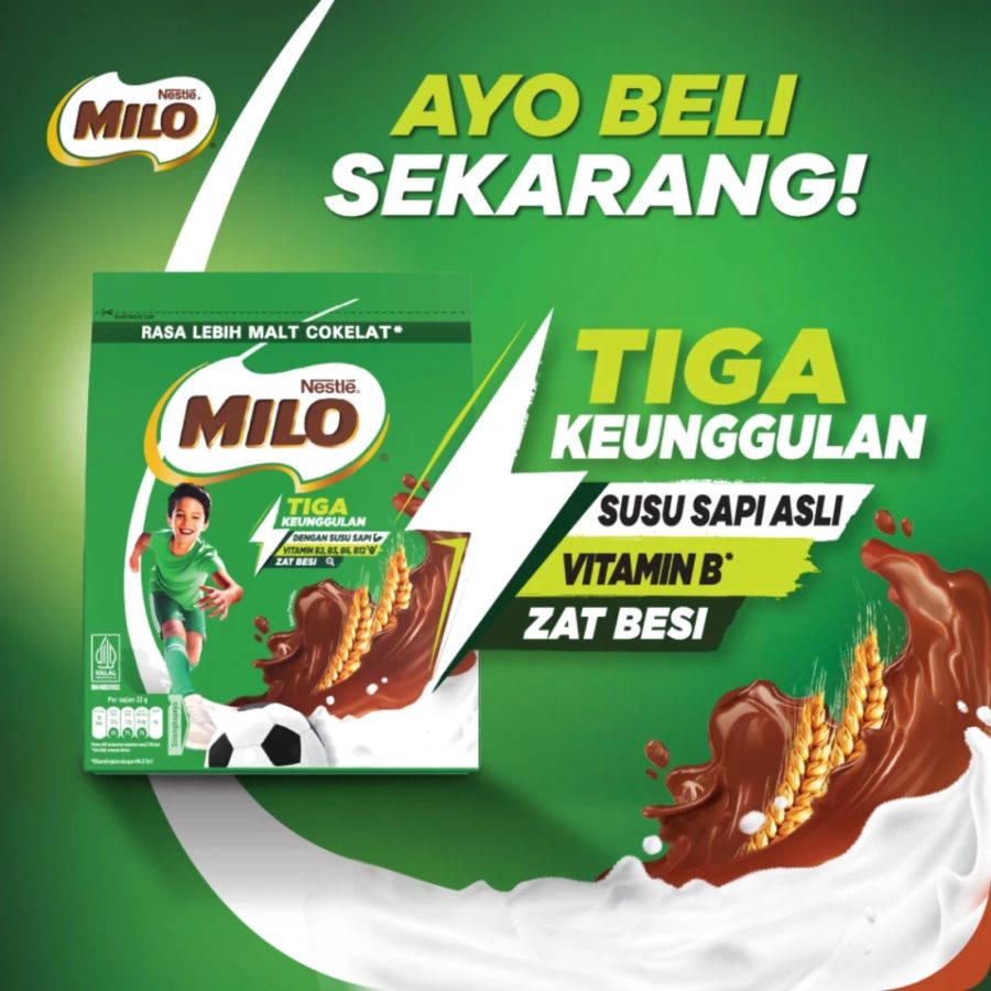 Milo 3In1 Pouch 990gram