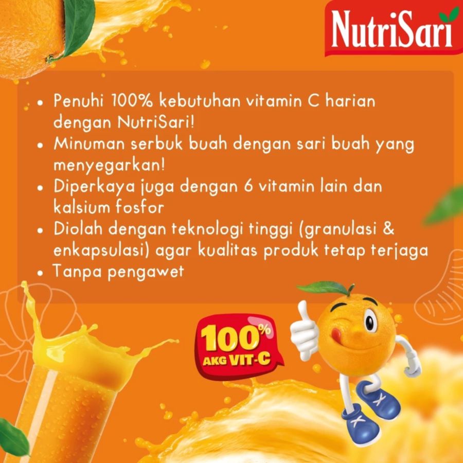 NutriSari Jeruk Nipis 440gr