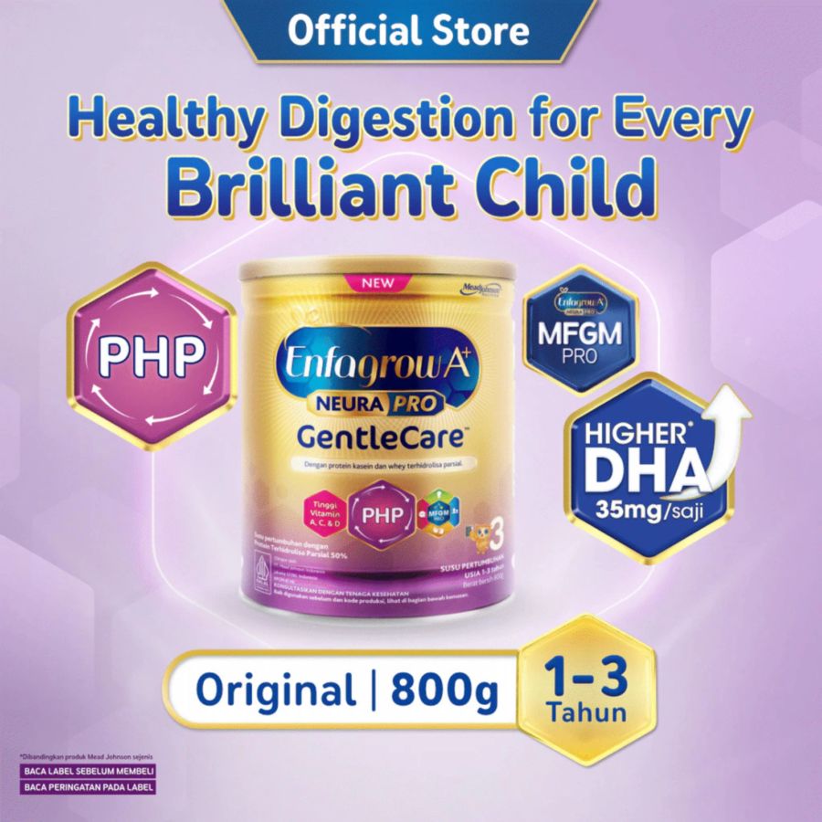 Enfagrow A+ 3 Neura Pro Gentle Care Susu Formula Anak 1-3 Tahun 800gram