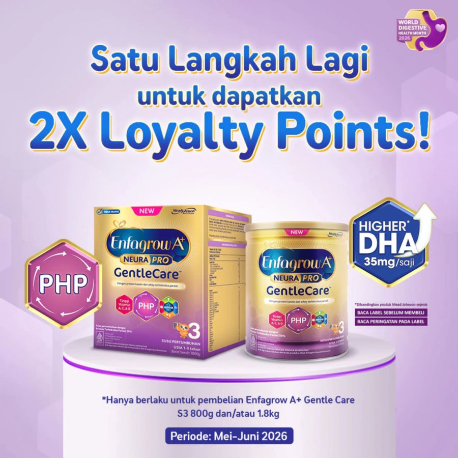 Enfagrow A+ 3 Neura Pro Gentle Care Susu Formula Anak 1-3 Tahun 800gram