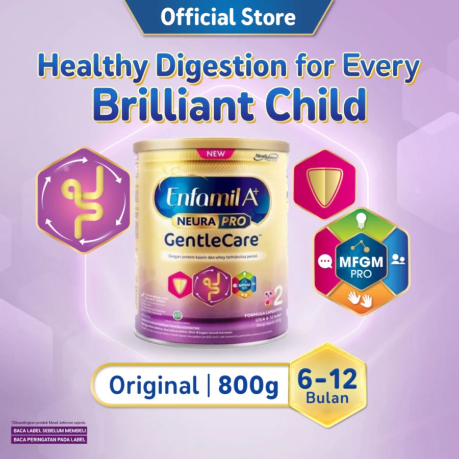 Enfamil A+ 2 Neura Pro Gentle Care Susu Formula 6-12 bulan