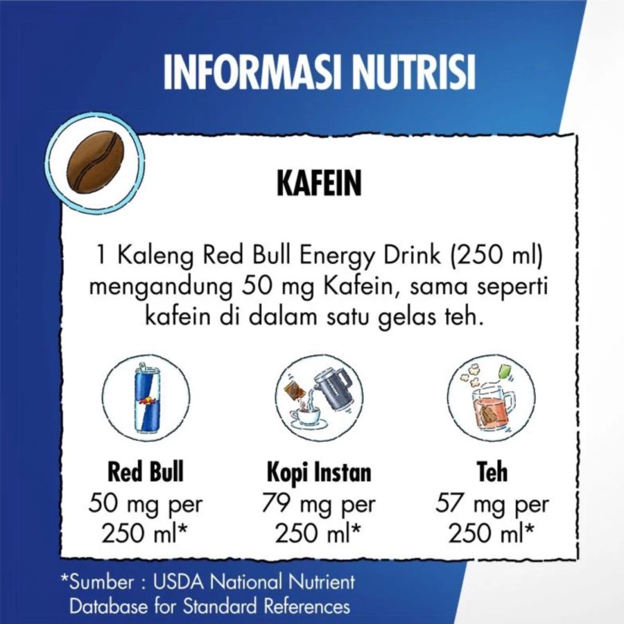 Red Bull Energy Drink Can Multipack 250ml 4pcs