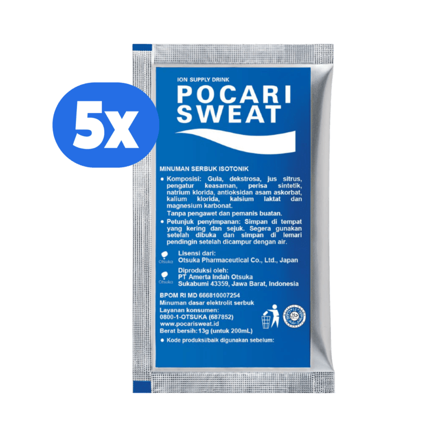 Pocari Sweat Powder Box 5 sachets x 13 gram