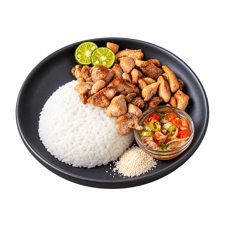 Rice Bowl Ayam Bumbu Taichan Sambel Matah 1pcs