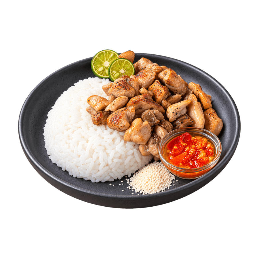 Rice Bowl Ayam Bumbu Taichan Sambel Korek 1pcs