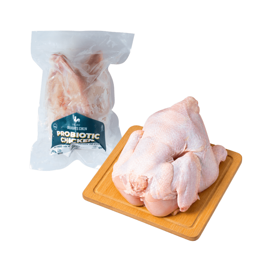 Ayam Probiotik Utuh Delights Ciken 0.9 - 1.0 kg