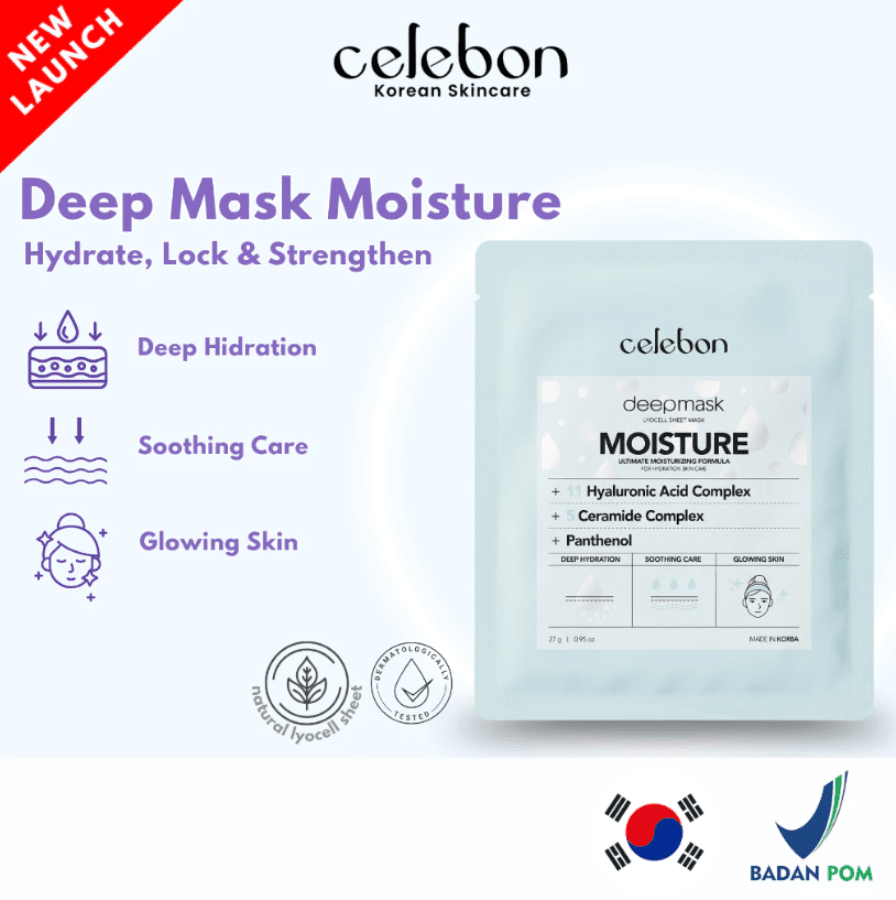Celebon Deepmask Moisture Masker Wajah