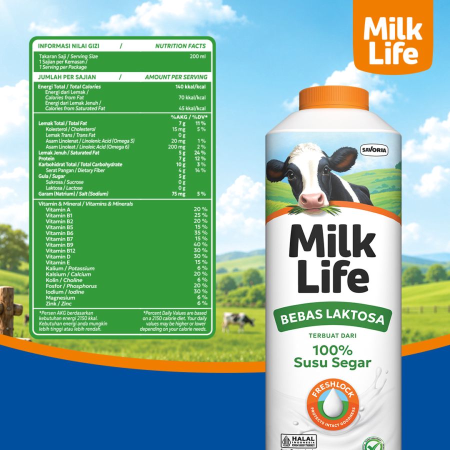 Milk Life Fresh Milk Lactose Free Original