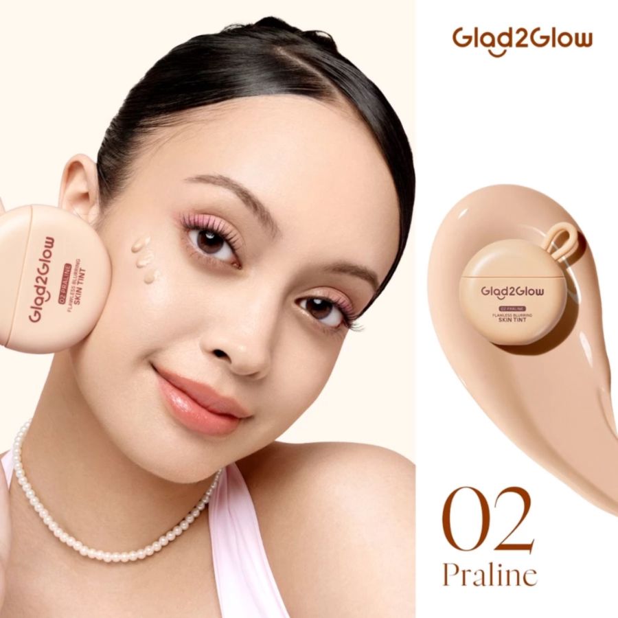 Glad2Glow Flawless Blurring 02 Praline Skin Tint