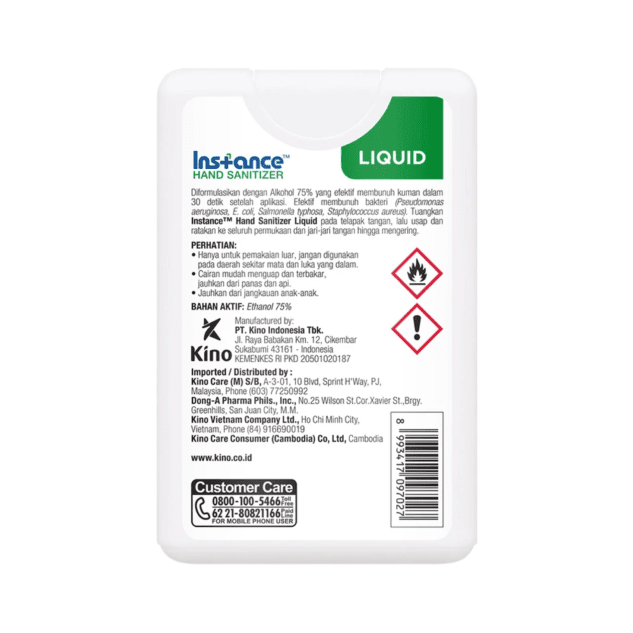 Instance Food Grade Hand Sanitizer