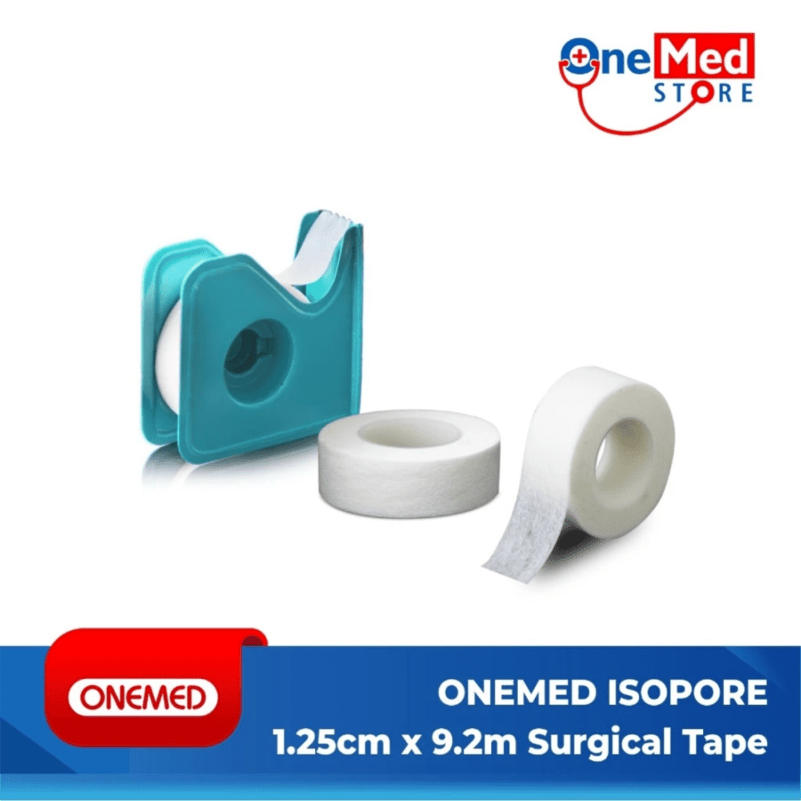 Onemed Isopore 1,25cm x 9,2m Surgical Tape