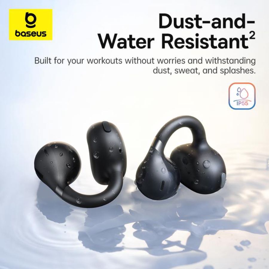 Baseus Bass Open-Ear True Wireless Earbuds Stellar White BC1 1pcs