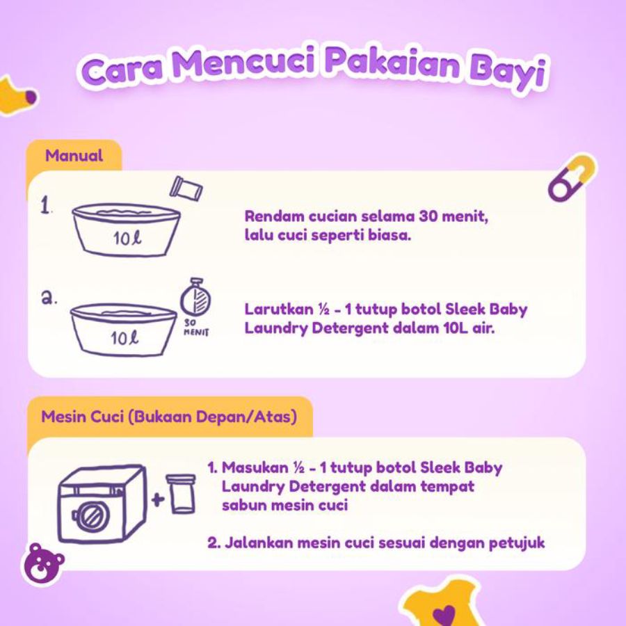 Sleek Baby Laundry Deterjen Bayi Jerigen