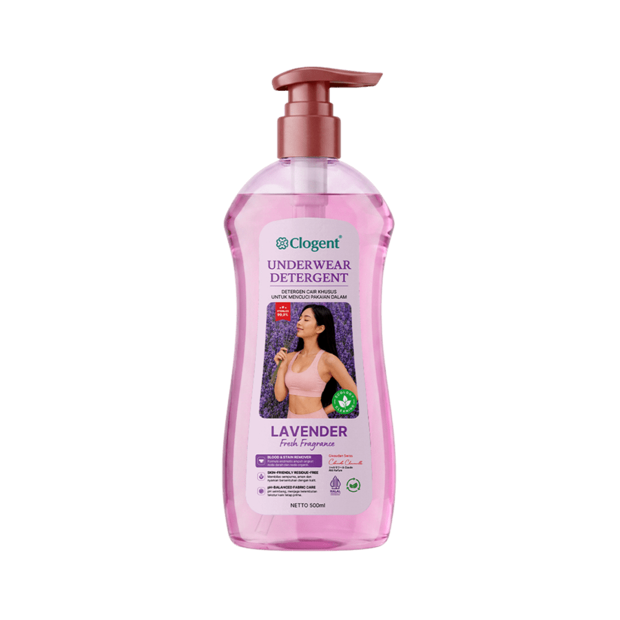 Clogent Underwear Detergent Lavender Deterjen Cair Khusus Pakaian Dalam Lavender