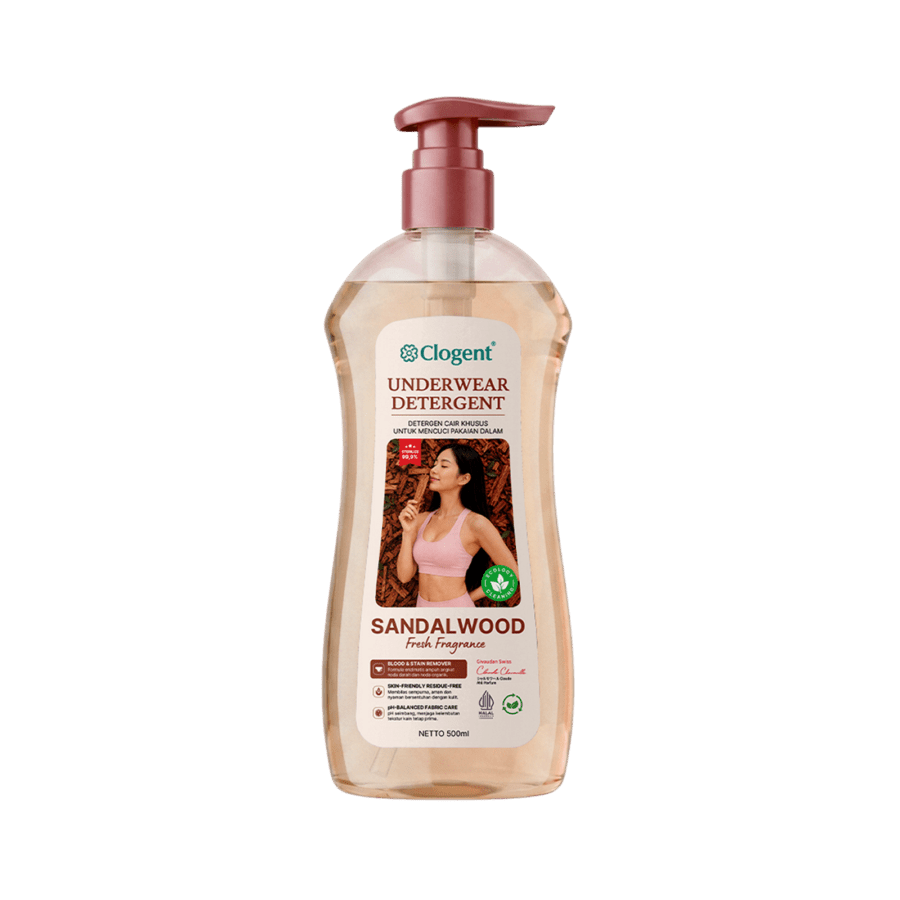 Clogent Underwear Detergent Lavender Deterjen Cair Khusus Pakaian Dalam Sandalwood