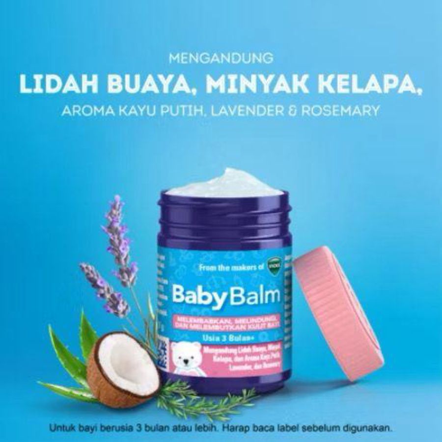 Vicks Baby Balm Pelembab Kulit Bayi