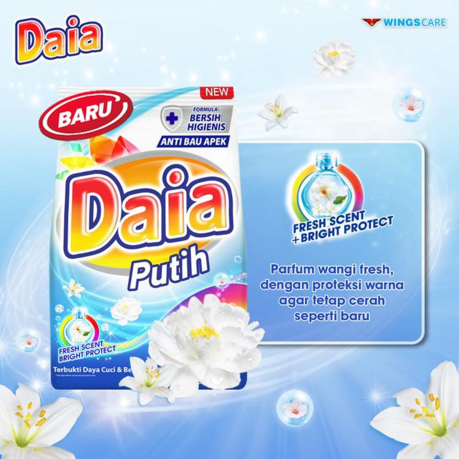Daia Putih Deterjen Bubuk 725gram
