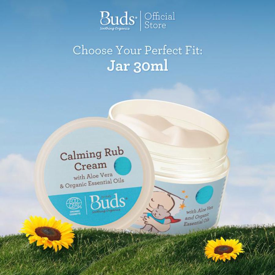 Buds Organics Calming Rub Cream Baby