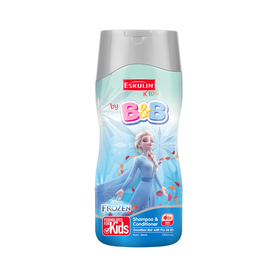 Eskulin Kids Elsa Frozen Apple Peach Kids Shampoo & Conditioner