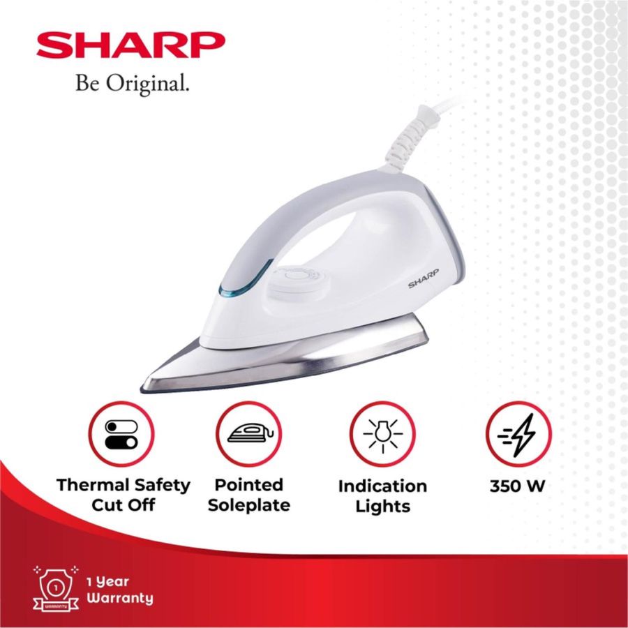 Sharp Setrika Listrik Grey EI-N10 1pcs