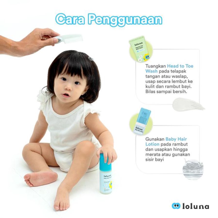 Loluna Baby Hair Lotion