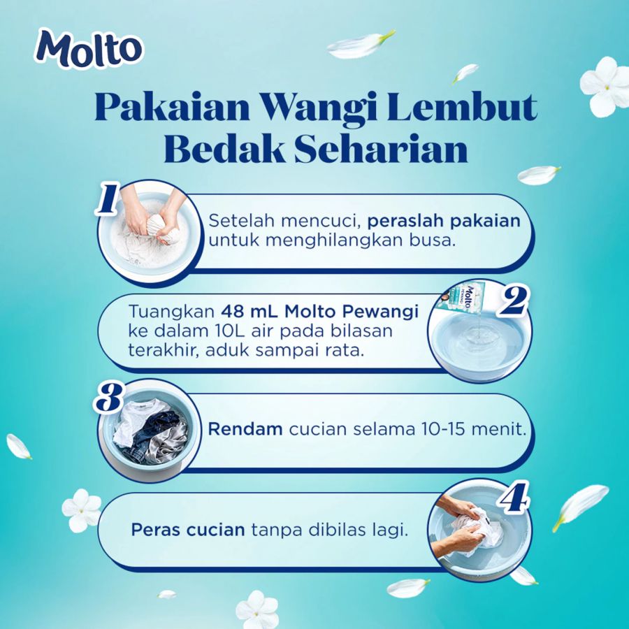 Molto Gentle Fresh Pewangi & Pelembut Pakaian